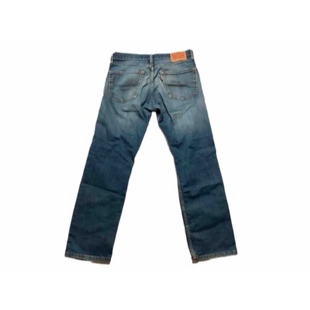 Levi's 505 Regular Fit Straight Leg Jeans Loose Fit Denim Men 31X30 Read - Picture 2 of 9